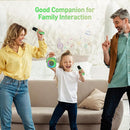 Mini Karaoke Machine：Portable Bluetooth Karaoke Microphone, Singing Speaker with 2 Wireless Mic and Light Kids Adults, Christmas Birthday Gifts for Girls Boys Family Home Party(Green) by TinyTreasures Baby Boutique