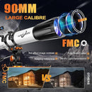 PISEZ Telescope for Adults High Powered ，90mm Aperture 800mm （35X-210X Professional Refractor Travel Astronomical Telescope for Kids & Beginners with Carry Bag, Phone Adapter by TinyTreasures Baby Boutique