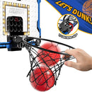 Indoor Basketball Hoop for Kids, Over The Door Mini Basketball Hoops, LED Light Mini Hoop with Scoreboard & 4 Balls, Kids Basketball Hoop Sport Toys Gifts for 5 6 7 8 9 10 11 12+Year Old Boys by TinyTreasures Baby Boutique