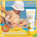 Baby 100% mineral Zinc Oxide baby sunscreen – safe natural sunblock lotion for babies: SPF50 Broad Spectrum UVA UVB,For sensitive skin Baby Face Body Protection, Sunblock Cream 2.5 Oz by CozyNest Decor