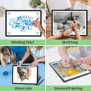 Phylosal Rechargeable A3 LED Light Pad for Diamond Painting, Ultra-Thin Magnetic Tracing Light Box for Drawing, Diamond Art Light Board with Side Button, Super Bright Light Table for Sketching (Black) by TinyTreasures Baby Boutique