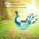Solar Lantern Outdoor Decorative Waterproof LED Solar Lights Peacock Tabletop Lamp for Outdoor Patio Garden by GreenHaven Gardens