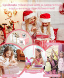 WONNIE Digital Camera 56MP, FHD 1080P Point & Shoot Camera with 32GB SD Card, 2 Batteries, and Lanyard, Ideal for Kids & Teens, Suitable Gift for Girls by TinyTreasures Baby Boutique