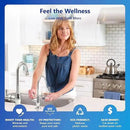 Express Water Reverse Osmosis Alkaline Ultraviolet Water Filtration System – 100 GPD (Deluxe Chrome Faucet) by CozyNest Decor
