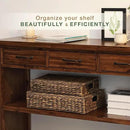Set of 2 Decorative Storage Boxes With Lids for Home Decor, Shelves by CozyNest Decor