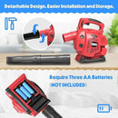 Toy Choi's Kids Leaf Blower - Toy Leaf Blower That Really Works with Tool Set, Pretend Play Series Construction Outdoor Preschool Gardening Kit for Boys & Girls Age 3-5 4-7 by GreenHaven Gardens
