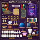 AMIZEY Fairy Potion Kit for Kids with Crystal Growing Toy - 20 Bottles - Gifts for Girls Ages 6-12 by TinyTreasures Baby Boutique