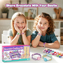 Cmiolacuna Friendship Bracelet Making Kit for Girls, 3-Layer Storage Box Arts and Crafts Bracelets Jewelry String Maker Kit Ages 8-12,Best Christmas Birthday Gift for Girls 6 7 8 9 10 11 12 Year Old by TinyTreasures Baby Boutique