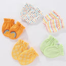 Newborn Baby Boy Girl Caps Mittens Socks Set Cotton Baby Essentials Accessories (Hats+Gloves+Socks) by TinyTreasures Baby Boutique