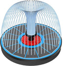 Solar Fountain with Red Flower - Attract Birds - Upgrade 3.5W Solar Bird Bath Fountains, Solar Powered Water Feature Fountain Pump with 7 Nozzles for Hummingbirds, Garden, Pool, and Pond by GreenHaven Gardens