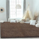4x6 Area Rug for Living Room: Fluffy Shag Soft Washable Rugs Fuzzy Plush Indoor Carpet for Bedroom Nursery Playroom Dorm Kids Girls Boys Room (Coffee, 4'x6') by TinyTreasures Baby Boutique
