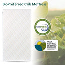 BABELIO Biobased Crib and Toddler Mattress Dual-Sided, CertiPUR-US, Removable Waterproof and Machine-Washable Cover, 52"x27.5"x5" by TinyTreasures Baby Boutique