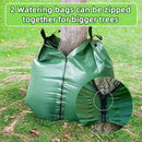 1 Pack Tree Watering Bag, 20 Gallon Slow Release Watering Bag for Trees, Premium PVC Shrub Watering Bag with Heavy Duty Zipper, Sturdy Reusable Drip Irrigation Bag by GreenHaven Gardens
