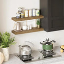 BAMEOS Floating Shelf, 24x6 Wall Shelf,Decor Wall Mounted Shelves,Hanging Shelf Set for Bathroom Kitchen Living,Kitchen,Room Bedroom Storage by CozyNest Decor