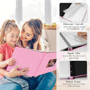 Spbapr Large Photo Album Self Adhesive 60 Pages Linen cover DIY Magnetic Scrapbook album with A Metal Pen Hold 4x6 5x7 6x8 8x10 10x12 Pictures by TinyTreasures Baby Boutique