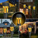 Flickering Flames Torch Light Solar Garden Lights Waterproof Landscape Lighting - 8 Pack by GreenHaven Gardens