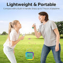 Contixo KS1A Kids Mini Karaoke Machine with LED Lights, 7–10H Playback, Dual Wireless Mics, Magic Voice Effects, Bluetooth Speaker for Children, Portable Singing Toy Gift for Boys & Girls, Green by TinyTreasures Baby Boutique