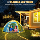Rope Lights Outdoor, 100FT 300 LED Plug in Christmas Lights with Waterproof 8 Modes, Connectable String Twinkle Light for Indoor House Patio Garden Party Holiday Decorations, Warm White by GreenHaven Gardens