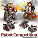 5 in 1 STEM RC Robot Building Kit, APP & Remote Control Samurai/Ninja Blocks 419 Pcs, Erector Set RC Toy for Kids, DIY Build Science Educational Gift for Age 6 7 8 9 10 11 12+ Boys & Girls by TinyTreasures Baby Boutique