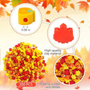 YQUQWN 200 PCS Fall Polymer Clay Beads Thanksgiving Maple Leaf Pumpkin Clay Beads for Jewelry Making Autumn Necklace DIY Bracelet Fall Accessories Party Supplies Craft Kits by TinyTreasures Baby Boutique