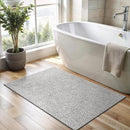 CAMILSON Easy Jute Rug 2x3, Indoor Outdoor Gray Color Farmhouse Area Rugs for Living Room and Kitchen Rug, Solid Boho Woven Design, Easy-Cleaning, Washable Outside Carpet Alfombras (2 x 3) by CozyNest Decor