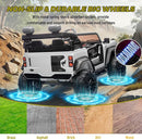 ENYOPRO 24V Ride On Toys for Big Kids, Licensed Ford Bronco Raptor 2-Seater Electric Car w/Remote Control, 21" Spacious Seat, 2x90W Powerful Motor, Spring Suspension, Bluetooth Music, 3 Speed - White by TinyTreasures Baby Boutique