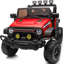 24V Kids Ride on Car, Kids Electric Vehicles Car Ride on Toy Truck for Toddlers w/Remote Control, 400W Motor - Red by TinyTreasures Baby Boutique