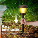 ALEPOD Solar Pathway Lights Outdoor - 10 Pack Solar Powered Garden Lights Waterproof, Decor Landscape Lighting with Three Lighting Modes for Yard, Lawn, Walkway, Driveway, Warm White by CozyNest Decor