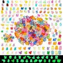 300 Pcs Luminous Mini Resin Animal in The Dark Mini Resin Figurines with 25 Styles Duck Frog Rabbit Owl Mushroom Shapes for Fairy Garden Accessories Micro Landscape Bonsai Aquarium Outdoor Decor by GreenHaven Gardens