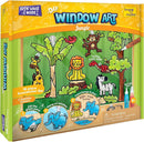 Imagimake Window Art Jungle Suncatcher Kit | Kids Crafts Supplies | Girls Toys Age 6-8 | Arts and Crafts for Kids Ages 8-12 | Creative Fun Craft Kit | Gifts for 5 Year Old Boys & Girls by TinyTreasures Baby Boutique