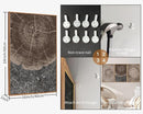 SIGNINART Beige Tree Ring Framed Canvas Wall Art Set, Abstract Black and White Rustic Wood Wall Decor, Neutral Wood Stump Artwork, Modern Art Prints for Bedroom Living Room Office 16"x24"x3