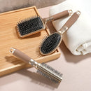 NVTED Hair Brush Set with Detangling Nylon Pins Massage Paddle Brush Cushion Hair Combs Hair Dryer Brush for Women Men Kids Girls (GOLD) by TinyTreasures Baby Boutique
