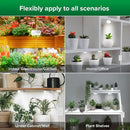SANSI Puck Grow Light, LED Plant Light for Indoor Plants Full Spectrum Grow Lamp 10W (150 Watt Equiv), Small Hanging Plant Lamp with Timer Auto On Off 4 8 12 Hrs, 4-Level Dimmable for Plant Shelf by GreenHaven Gardens