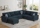 L Lengend Vansen Modular Sectional Sofa U Shaped Couch with Ottoman Modern Reversible Corner Sectional Couch for Living Room (Charcoal, U Shaped Sofa-2) by CozyNest Decor