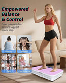 Shake Plate Vibration Exercise Machine for Lymphatic Drainage Massager & Weight Loss, 400 lbs Capacity Whole Body Vibrating Plate Workout for Women and Men by CozyNest Decor