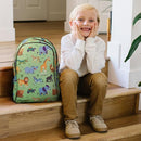 Wildkin 15-inch Kids Backpack – Durable, Padded, Adjustable for School & Travel - Wild Animals by TinyTreasures Baby Boutique