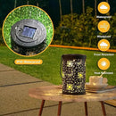 Solar Lanterns Outdoor Hanging Waterproof Metal Sun Moon Star Pattern Lanterns for Garden Patio Yard Lawn Front Porch Decor as Birthday Gifts for Mom Grandma Women by GreenHaven Gardens