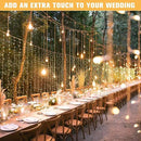 JMEXSUSS 600 LED Christmas Curtain Lights Outdoor, 9.5x19.6ft Christmas String Light Plug in with Remote, 8 Modes Wall Hanging Lights for Bedroom Party Backdrop Wedding Xmas Decor, Warm White by CozyNest Decor