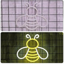 Bee Neon Sign - Dimmable Honey Neon Light Wall Decor, Birthday Party Decorations for Home, Patio, Garden, Bars, Hotels, Stores - Gift for Friends, Family, and Kids by GreenHaven Gardens