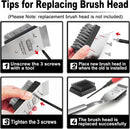 GRILLART Grill Brush and Scraper, Wire BBQ Grill Brush for Outdoor Grill, 16.5” Grill Cleaning Brush BBQ Grill Accessories, Safe Grill Cleaner Brush-Ideal Gift for Men/Dad BBQ Brush for Grill Cleaning by GreenHaven Gardens