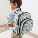 Wildkin JumpOff Jo 12-inch Kids Backpack – Lightweight, Durable Toddler Bag - Jo's Garage by TinyTreasures Baby Boutique