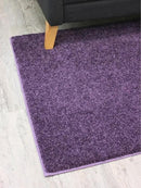 KOECKRITZ Soft and Colorful Kids Classroom Area Rugs (Passes Flammability Pill Test) Many Sizes and Bright Colors to Select from (3' Round, Eggplant) by CozyNest Decor
