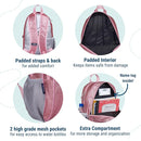 Wildkin 15-inch Kids Backpack – Durable, Padded, Adjustable for School & Travel - Pink Glitter by TinyTreasures Baby Boutique