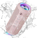 Ortizan Portable Bluetooth Speakers, IPX7 Waterproof Wireless Speaker with 24W Loud Stereo Sound, Deep Bass, Bluetooth 5.3, RGB Lights, Dual Pairing, 30H Playtime for Home, Outdoor, Party by TinyTreasures Baby Boutique
