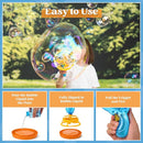 Sloosh Whale Bubble Gun with Refill Solution, Bubble Gun Machine Blower Toy for Kids, Adults, Summer, Party Favors, Easter Basket Stuffers, Birthday Gift by TinyTreasures Baby Boutique