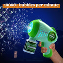 JOYIN 2 Kids Bubble Guns with 4 Bottles Solution, Automatic Bubble Machine Gun with 8 Holes for Kids, Adults, Summer Toys, Easter Basket Stuffers, Birthday Gift, Party Favors by TinyTreasures Baby Boutique