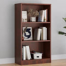 Bookshelf, Open Modern Bookshelf, 3 Shelf Bookcase with Freestanding Display Storage, Wooden Book Shelf for Bedroom, Living Room, Dinning Room, Office, Brown by CozyNest Decor