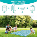 HEBE Outdoor Rug Waterproof 5x8, Plastic Straw Rug Camping Rug, Reversible Outdoor Patio Rugs RV Mat Clearance, Indoor Outside Floor Carpet for Porch,Deck,Camper,Balcony,Backyard by GreenHaven Gardens