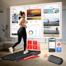 Walking Vibration Pad,Under Desk Treadmills for Home,4 in 1 Vibration Plate Exercise Machine,Portable Walking Pad with APP,350 Lb Capacity Multifunctional Treadmill Pro Max by CozyNest Decor