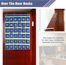 Loghot Classroom Accessories Closet Pocket Chart for Cell Phones Holder Wall Door Hanging Organizer (36 Pockets Blue) by CozyNest Decor